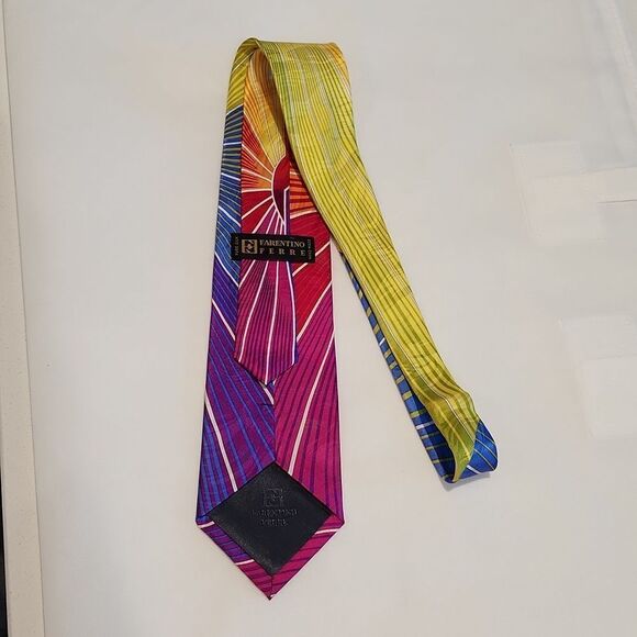 Farentino Ferre Sunrise Silk Tie - Picture 2 of 5